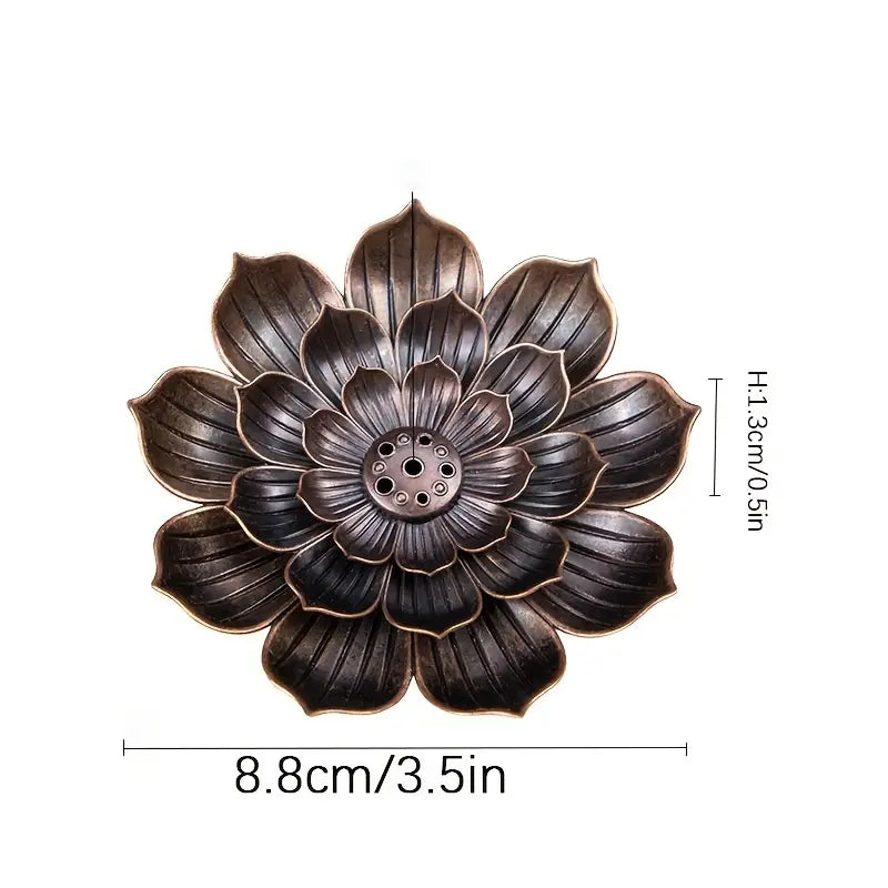 Incense Burner with Detachable Ash Catcher (1pc)